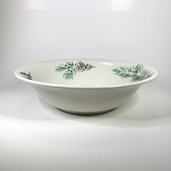 Rare Farberware 2118 White Christmas Vegetable Bowl Original Version - Picture 2 of 7